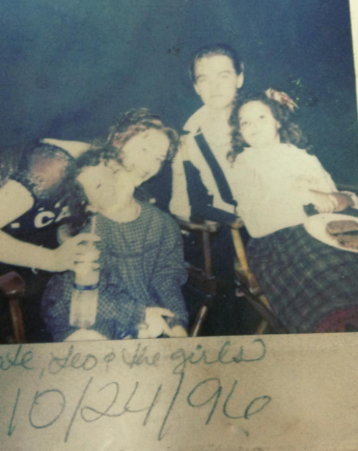 Alex Owens-Sarno, sua irmã mais nova, Kate Winslet e Leonardo DiCaprio. Foto: Reprodução/Instagram