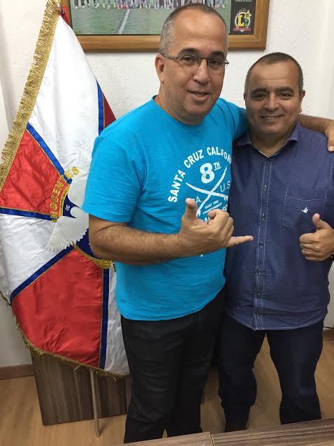 Reginaldo Gomes e Saulo Tinoco. Foto: Divulgação