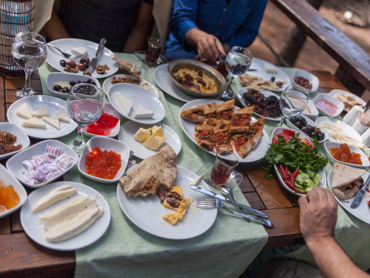 Café da manhã na Turquia. Foto: Reprodução