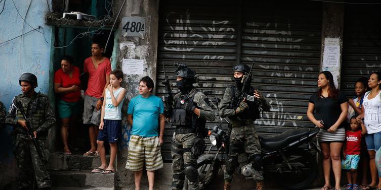 Operação na Rocinha. Foto: Fernando Frazão/Agência Brasil