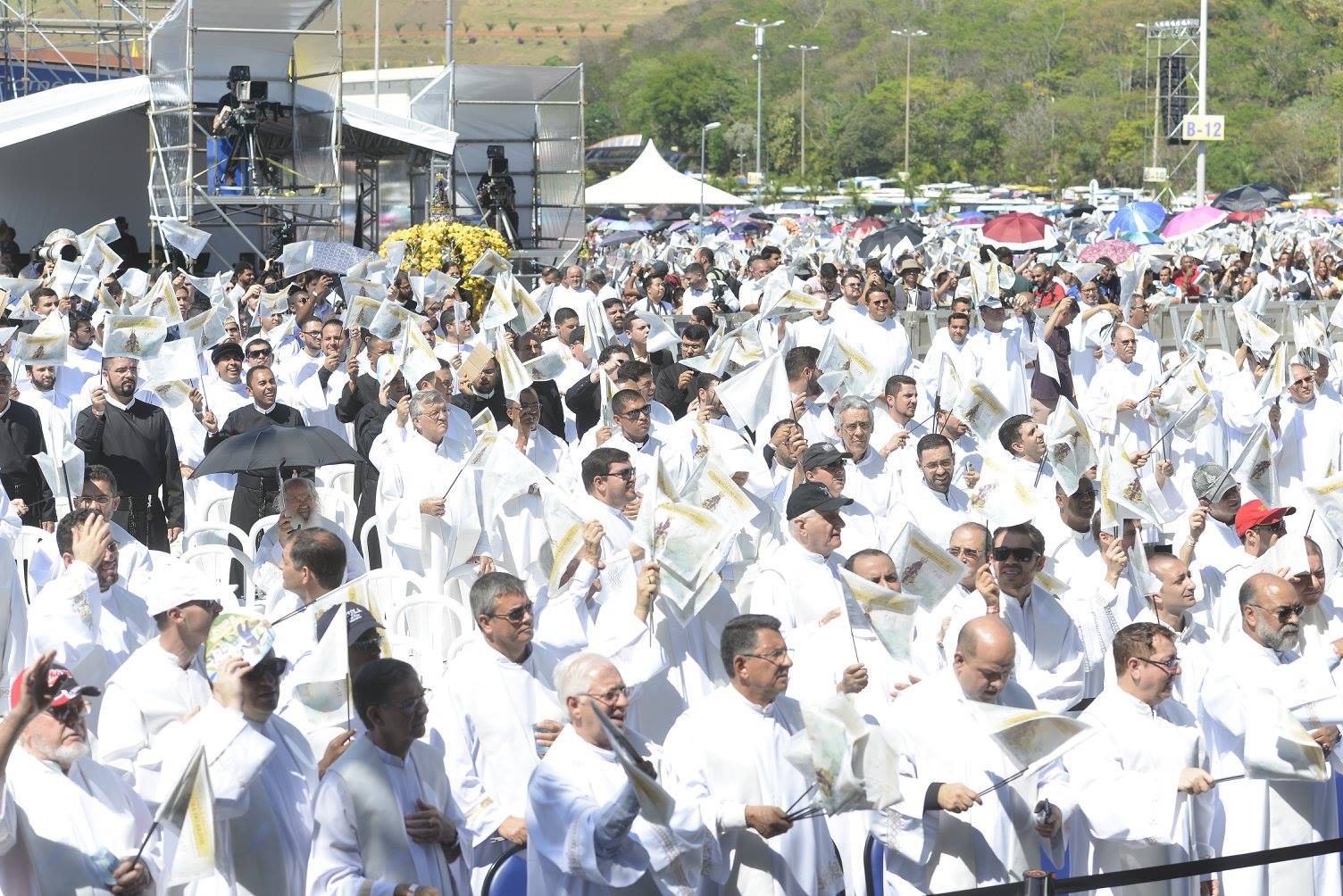 Missa Solene dos 300 anos da Padroeira do Brasil. Foto: Thiago Leon/Fotos Públicas