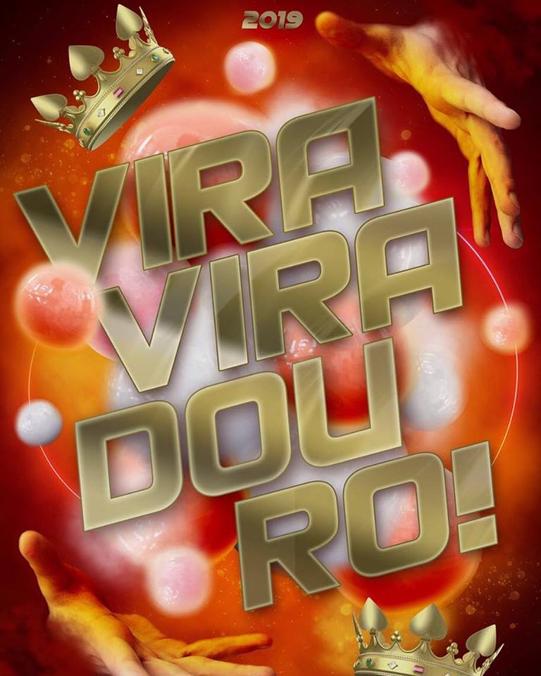 Logotipo do enredo da Viradouro para o Carnaval 2019. Foto: Divulgação