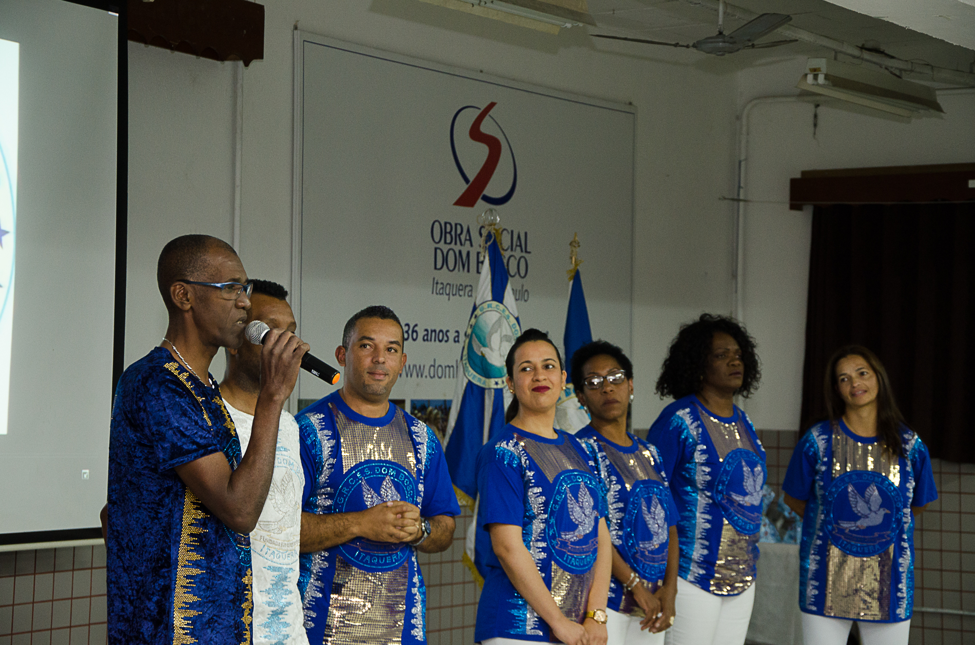 Comissão de Carnaval da Dom Bosco. Foto: Divulgação