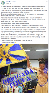 Porta-bandeira principal anuncia saída da Unidos da Tijuca. Foto: Reprodução