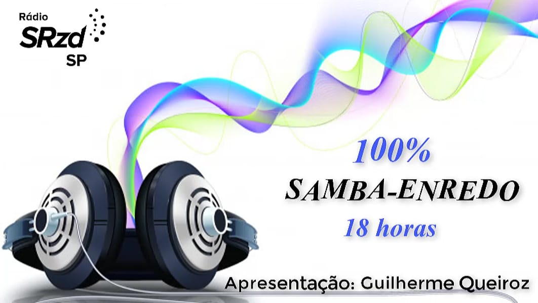 Programa 100% Samba-Enredo. Foto: Divulgação