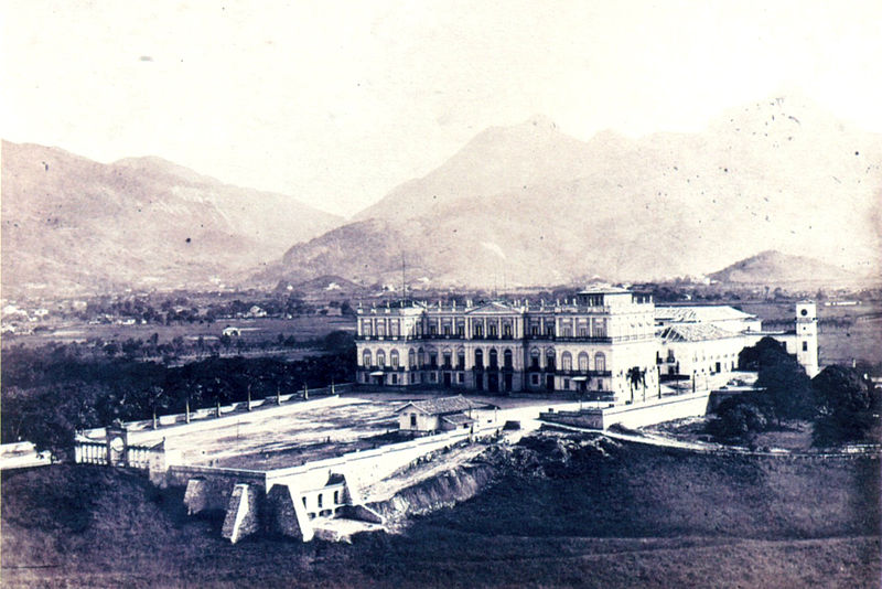 Palácio de São Cristóvão em 1862