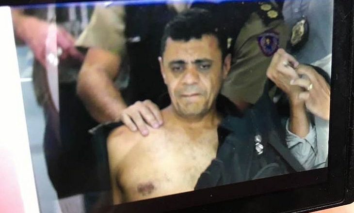 Homem que esfaqueou Jair Bolsonaro durante ato de campanha Ã© identificado. Foto: ReproduÃ§Ã£o de TV
