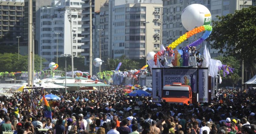Parada Gay. Foto: Foto: Fernando Frazão/ Agência Brasil