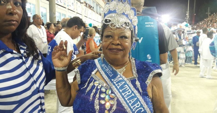 Tia Surica no Carnaval 2017. Foto: Eliane Pinheiro