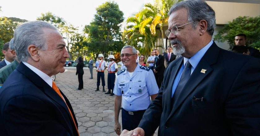 Michel Temer e Raul Jungmann. Foto: Agência Brasil