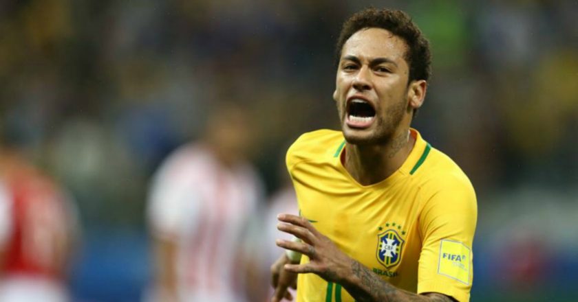 Neymar na Seleção Brasileira. Foto: Lucas Figueiredo/CBF