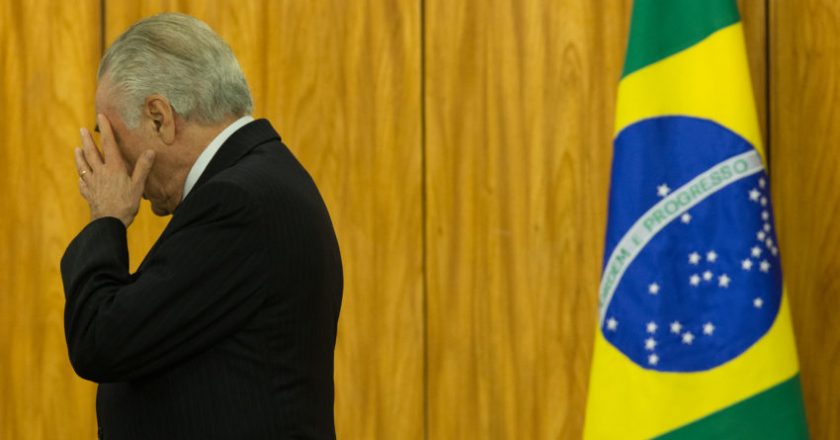 Temer durante entregas de credencias dos novos embaixadores. Foto: Lula Marques/AGPT/FotosPúblicas