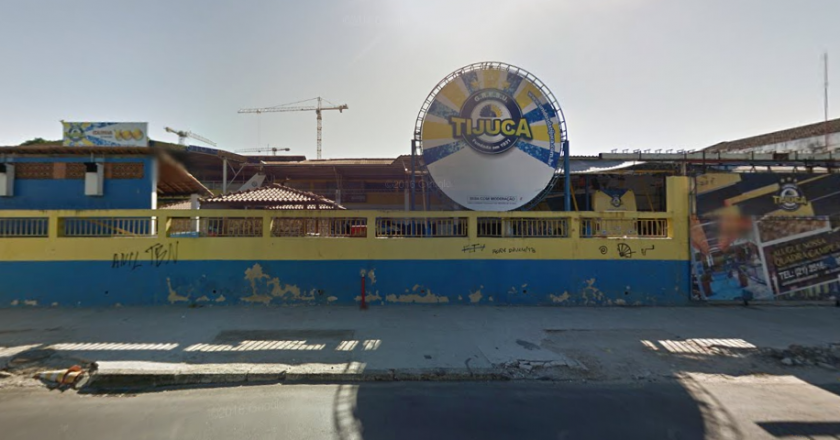Quadra da Unidos da Tijuca. Foto: Reprodução/Google Street View