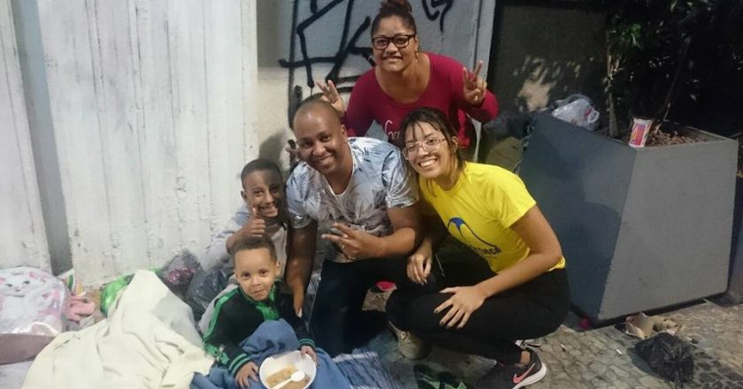 Ação Social da Unidos da Tijuca. Foto: Divulgação
