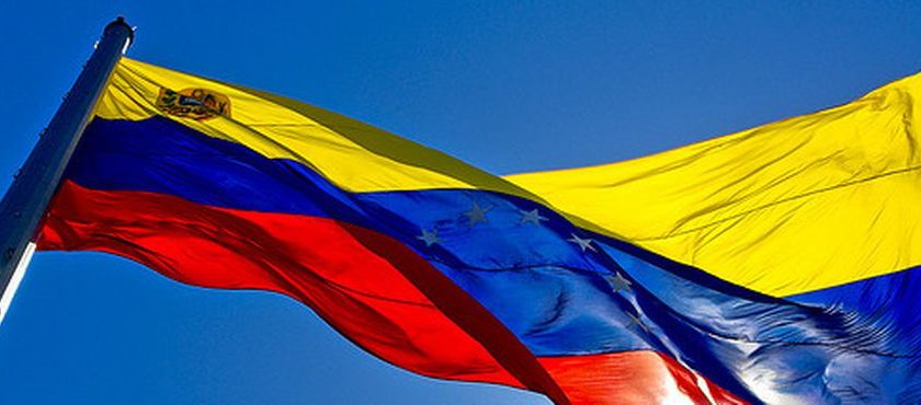 Bandeira da Venezuela. Foto: Alex Lanz