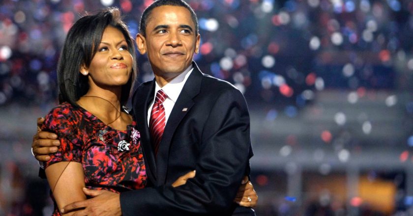 Barack Obama e Michelle. Foto: Reprodução de Internet