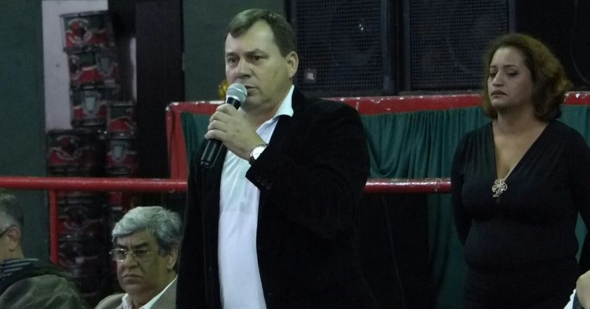 Benedito Fernandes (Ditinho) - Presidente da Liga das Escolas de Samba de Santos. Foto: Nei Sposito