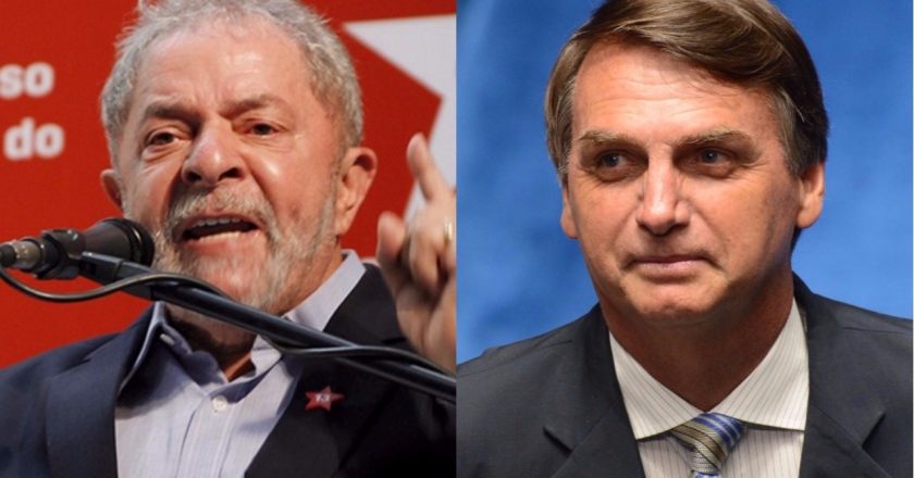 Lula e Bolsonaro. Foto: Reprodução/Instagram