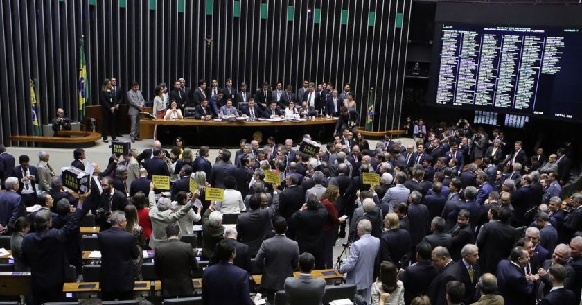 Plenário da Câmara dos Deputados. Foto: Agência Brasil