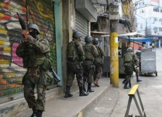 Militares na Rocinha. Foto: Agência Brasil