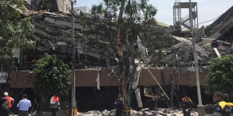 Terremoto no México. Foto: Agência Brasil