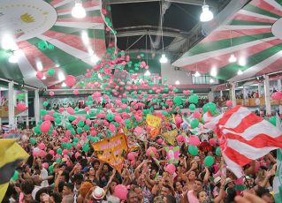 Final de samba da Mangueira 2018. Foto: Henrique Matos