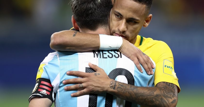 Messi e Neymar. Foto: Reprodução de Internet