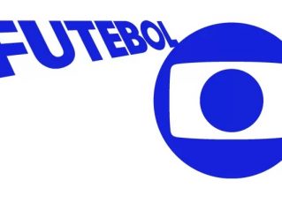 Futebol e logotipo da Rede Globo. Foto: Reprodução de Internet