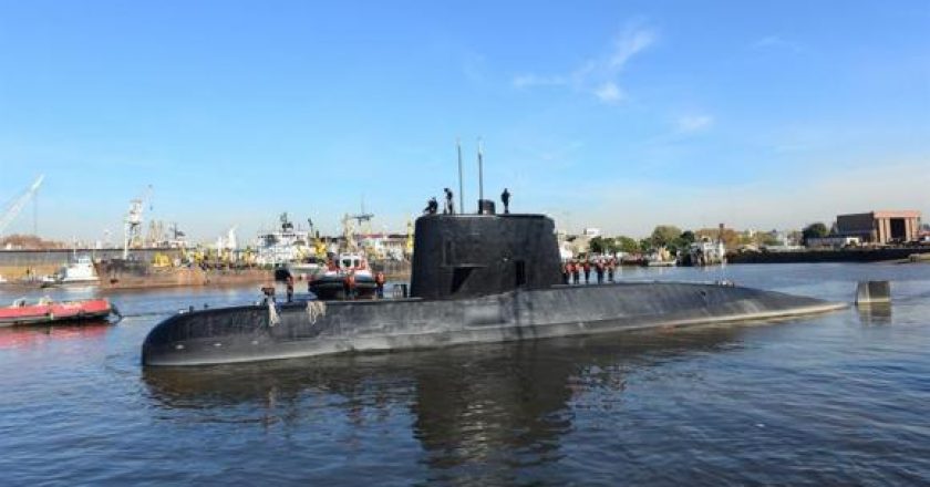 Submarino argentino ARA San Juan. Foto: Divulgação