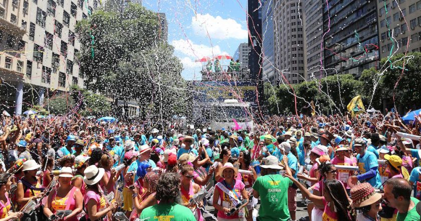 Blocos no Carnaval de rua do Rio de Janeiro. Foto: Riotur