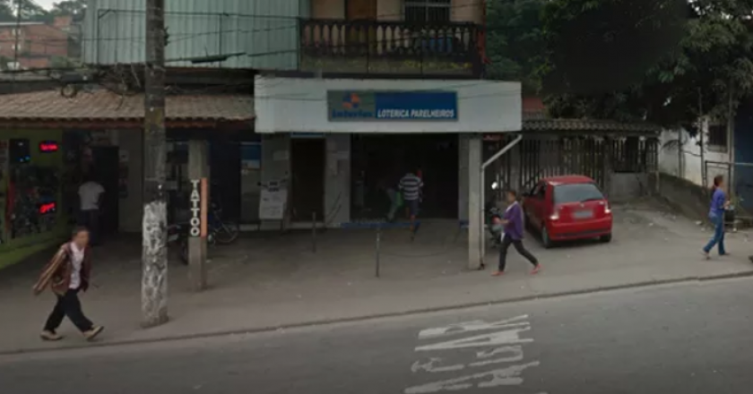 Lotérica em Parelheiros, em São Paulo. Foto: Reprodução/Google Street View