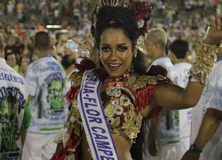 Raíssa de Oliveira, Rainha de bateria da Beija-Flor, Foto: Henrique Matos