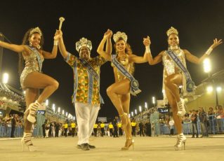 Corte do Carnaval do Rio 2018. Foto: Eduardo Trinta