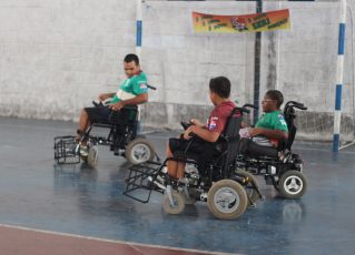 Futebol em Cadeira de Rodas. Foto: Divulgação