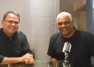 Sidney Rezende e José Milson Fabiano. Foto: Arquivo Pessoal