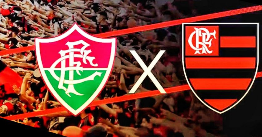 Fluminense x Flamengo. Foto: Divulgação