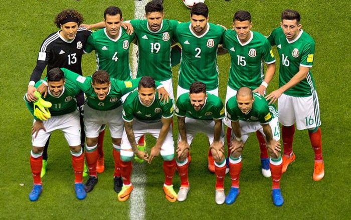 Seleção do México de futebol. Foto: Divulgação