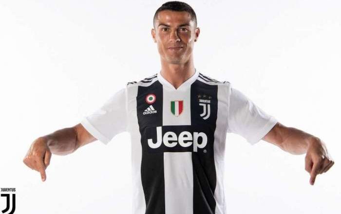 Cristiano Ronaldo é apresentado na Juventus. Foto: Divulgação