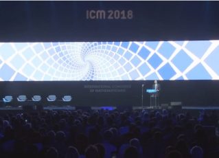 Cerimônia de abertura do Congresso Internacional de Matemática. Foto: Reprodução/ICM