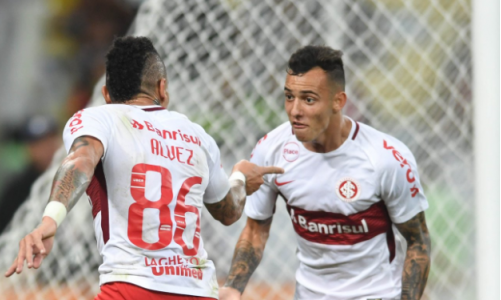 Internacional goleia o Fluminense no Maracanã. Foto: Divulgação/CBF
