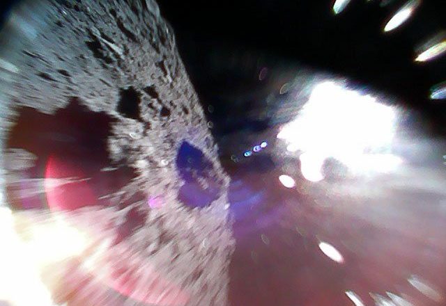Asteroide Ryugu. Foto: Reprodução/Twitter