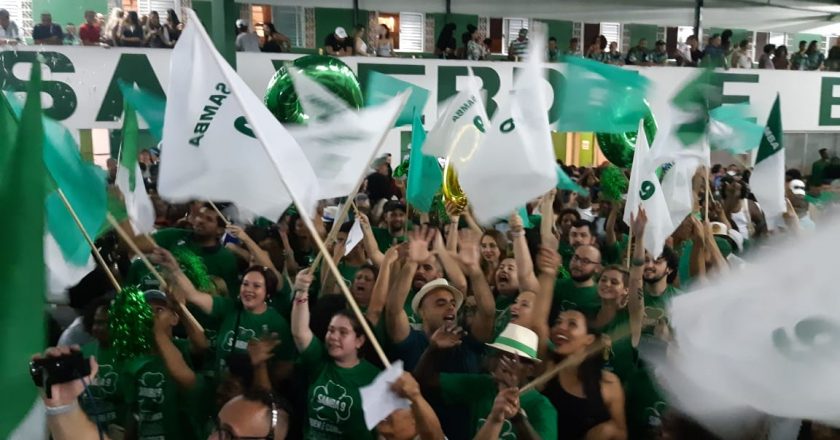 Final de samba-enredo da Camisa Verde e Branco 2019. Foto: SRzd - Fabio Capeleti