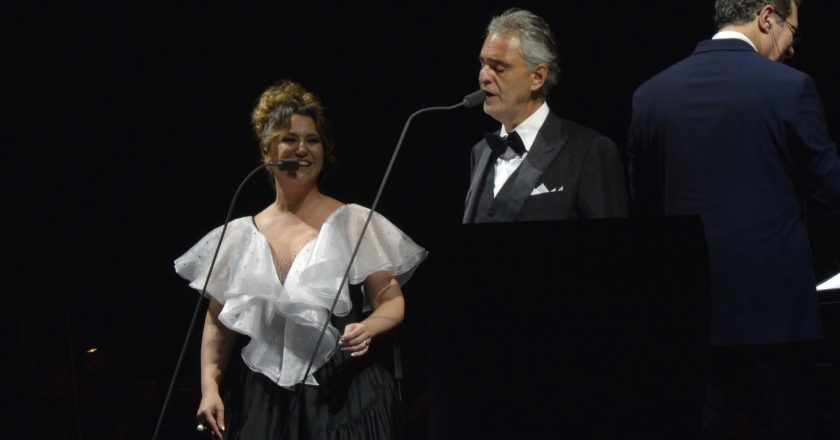 Maria Rita canta com Andrea Bocelli | Foto: Nyldo Moreira