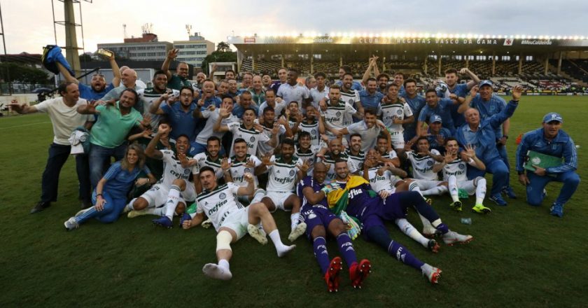 Palmeiras vence Vasco e é Campeão Brasileiro de 2018. Foto: César Greco/Divulgação/Palmeiras