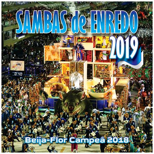 Capa do CD do Carnaval do Rio 2019. Foto: Divulgação