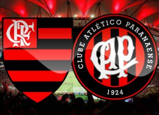 Flamengo x Atlético-PR. Foto: Divulgação