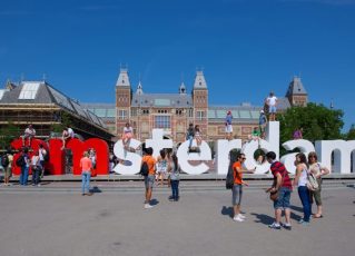 'I Amsterdam'. Foto: Divulgação