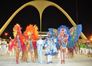Corte do Carnaval carioca de 2018. Foto: Eduardo Trinta