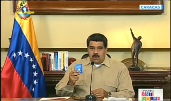 Nicolás Maduro. Foto: Reprodução de TV