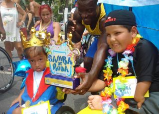 Copacabana recebe concurso de fantasias para pessoas com deficiência. Foto: Divulgação